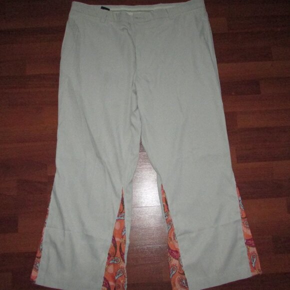 Groovy Flared Leg Pants - 60s 70s Halloween Costume - Picture 8 of 8